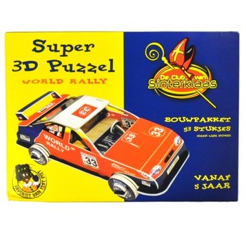 SUPER 3D PUZZLE "WORLD RALLY" (6 ks)