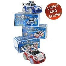 Policejn&iacute; Z&aacute;vodn&iacute; Auto Bump & Go (2 ks)