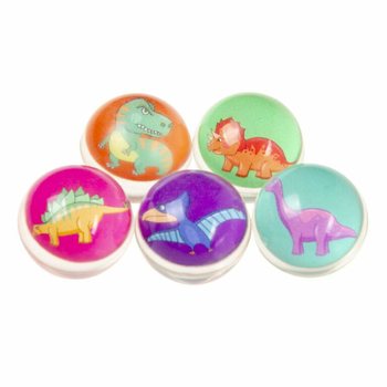 Hopíky s dinosaury Ø 3,2 cm (50 kusů)
