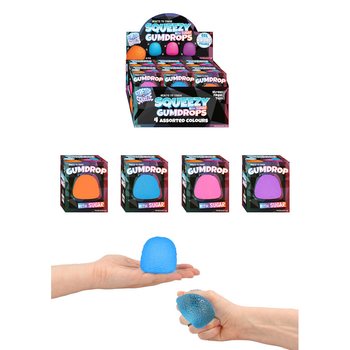 MAČKAC&Iacute; GUM DROP - S CUKROVOU N&Aacute;PLN&Iacute; - V DISPLAYI (12 ks)