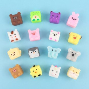SQUISHY DO TOMBOLY - CUBE ANIMALS - V DISPLAYI (96 ks)