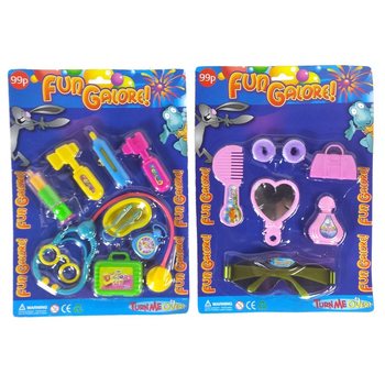 Hern&iacute; sada Fun Galore pro holky na kartě 30cm (12 ks)