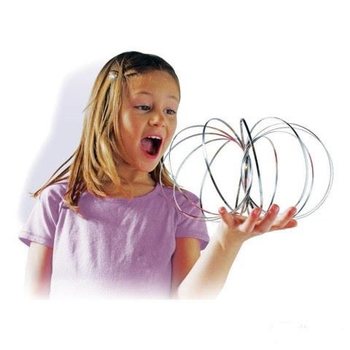 Magick&eacute; kroužky / Flow Rings - Kinetic 3D - STŘ&Iacute;BRN&Eacute; | NA KARTĚ (12 ks)