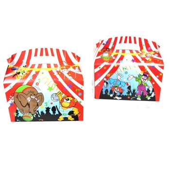 Dětsk&yacute; Menu Box - Cirkus (50 ks)