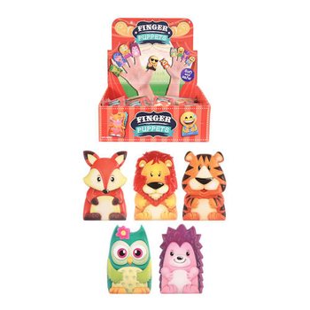 Prstoví maňásci zvířátka – Prstové figurky (96 ks)