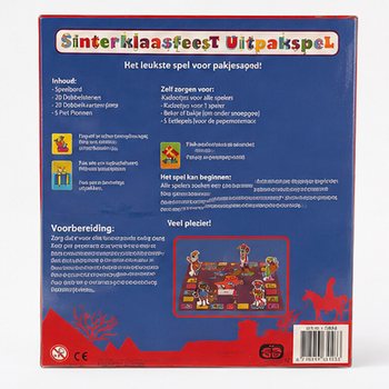 SINTERKLAAS HRA S ROZBALOV&Aacute;N&Iacute;M D&Aacute;RKŮ - SPOLEČENSK&Aacute; HRA (1 ks)