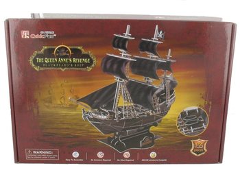 3D puzzle - Pir&aacute;tsk&aacute; loď Queen Anne's Revenge