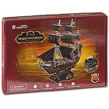 3D puzzle - Pir&aacute;tsk&aacute; loď Queen Anne's Revenge