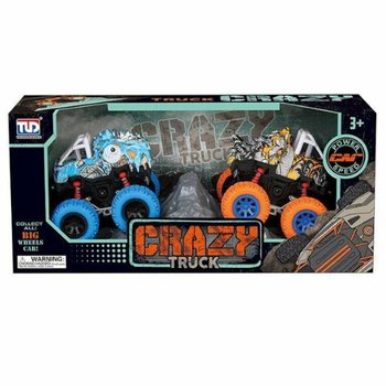2D&Iacute;LN&Aacute; Sada Třec&iacute;ch Dinosauř&iacute;ch Monster Trucků v Luxusn&iacute;m Balen&iacute; - Mix barev