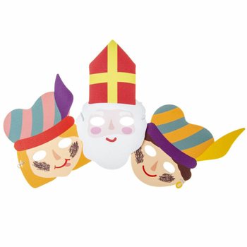 MIKUL&Aacute;&Scaron;SK&Eacute; MASKY - SINT A PIET Z PĚNY (48 ks)