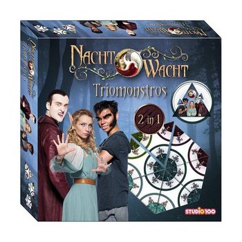 Studio 100 - Nachtwacht Triomonstros Hra a puzzle 2v1 (6 ks)