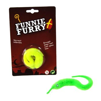 Magick&yacute; červ Funny Furry na kartě (42 ks)