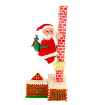 SANTA CLAUS LEZE NA KOM&Iacute;N (2 ks)