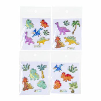TŘPYTIV&Eacute; SAMOLEPKY - MODEL: DINOSAURUS (100 ks)