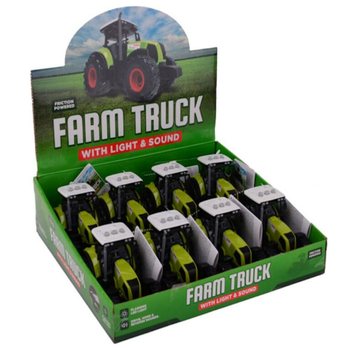 FARMSK&Yacute; TRAKTOR SE SVĚTLEM A ZVUKEM - V DISPLAYI (8 ks)