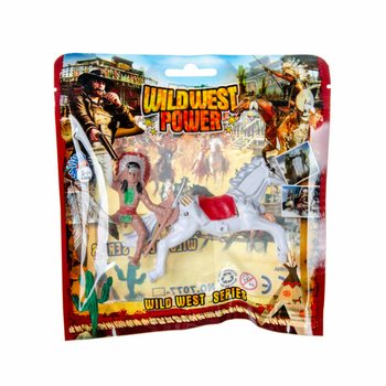Mix figurek kovbojů a indiánů na koni (12 ks)