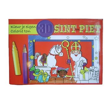 Sinterklaas / Mikul&aacute;&scaron;sk&eacute; 3D Tvořiv&eacute; Průhledov&eacute; Ok&eacute;nko (12 ks)