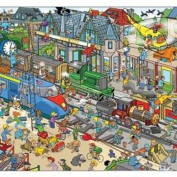 Puzzle That&rsquo;s Life - Vlakov&eacute; n&aacute;draž&iacute;, 1000 d&iacute;lků (1 ks)