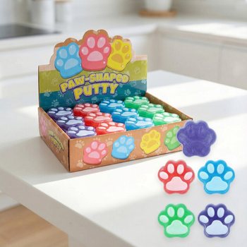 Sliz Ps&iacute; Tlapka - Putty ve tvaru tlapky (24 ks)