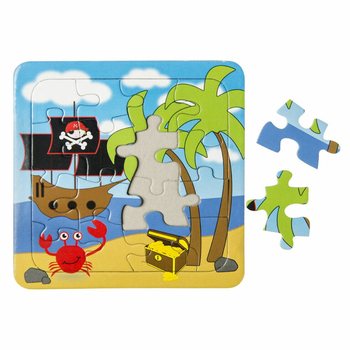 Mix Pir&aacute;tsk&eacute; Puzzle - 14 x 14 cm (50 ks)