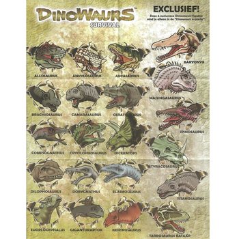 ***TOP PRODUKT*** DINOWAURS DINOSAURI V DISPLAYI (30 ks)