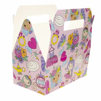 Dětsk&yacute; Menu Box Princezna - Krabičky na J&iacute;dlo - 22,5 x 12 x 9,5 cm (24 ks)