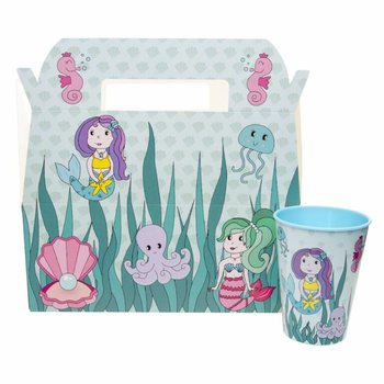 Dětsk&yacute; J&iacute;deln&iacute; Box Mořsk&aacute; Panna - 22,5 x 12 x 9,5 cm (24 ks)