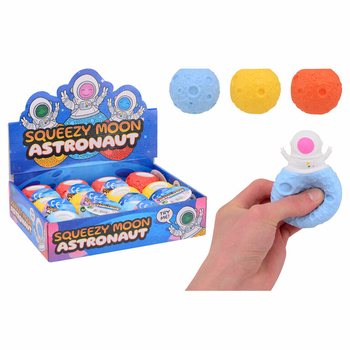 Astronaut Squeezy Moon Ball - V Displayi (12 Ks)