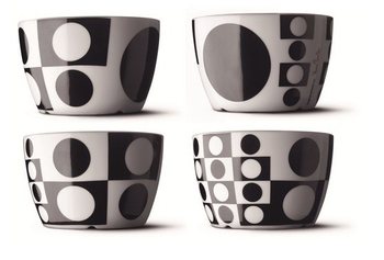 MENU - VERNER PANTON 4DÍLNÁ SADA MISEK 12 CM (1 ks)
