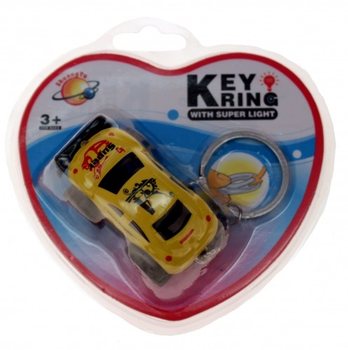 PŘ&Iacute;VĚ&Scaron;EK NA KL&Iacute;ČE AUTO SE SVĚTLEM NA KARTĚ (24 ks)