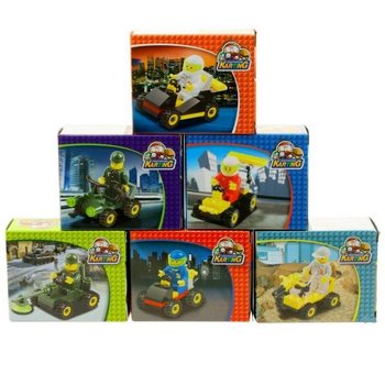 Stavebn&iacute; Kostky BRICKS Aut&iacute;čka (9 ks)