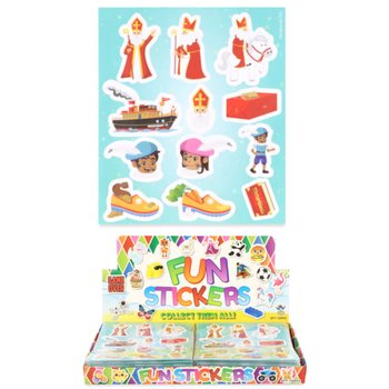 FUN STICKERS – MODEL: SINTERKLAAS (120 ks)