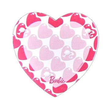 BARBIE BLOK VE TVARU SRDCE NA KARTĚ (6 ks)