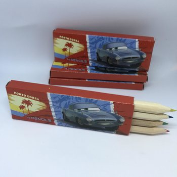 Pastelky Disney Cars - Sada 4 ks v Krabičce (48 ks)