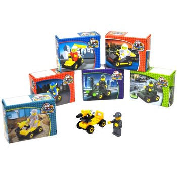 Stavebn&iacute; Kostky BRICKS Aut&iacute;čka (9 ks)