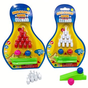 BOWLINGOV&Yacute; SET NA KARTĚ (12 ks)