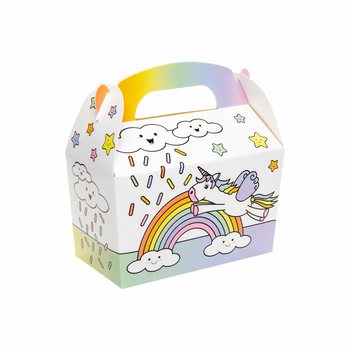 D&Aacute;RKOV&Aacute; KRABIČKA JEDNOROŽEC / UNICORN 12x12.5x6 cm (12 ks)