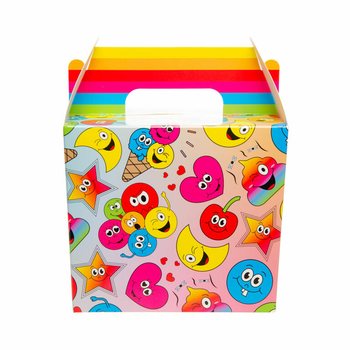 Menu krabička / D&aacute;rkov&aacute; krabička Smiley 14x10x17 cm (12 ks)