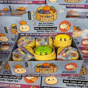 RAGE - Squishy Bun Dumplings VELKÉ - ONE SET PU FOAM SQUISHY EDITION (12 ks)