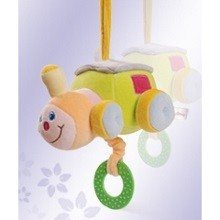 Baby Bow Ply&scaron;ov&aacute; Hrac&iacute; Skř&iacute;ňka Vl&aacute;ček