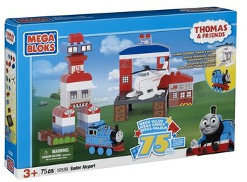 MEGA BLOKS Ma&scaron;inka Tom&aacute;&scaron; Leti&scaron;tě Sodor - 10538