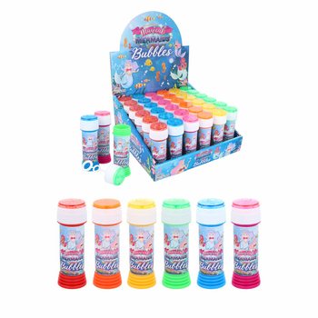 Bublifuk Mořská panna 50ml s hlavolamem (Display 36 ks)