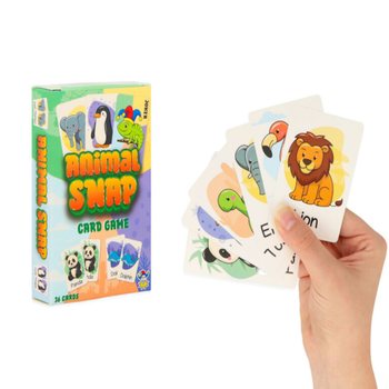 KARETN&Iacute; HRA ANIMAL SNAP - ZV&Iacute;ŘEC&Iacute; KARTY S 36 KARTAMI - V DISPLAYI (12 KS)