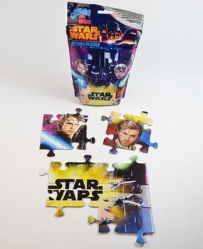Star Wars puzzle v neprůhledn&eacute;m s&aacute;čku blindbag 38,1 x 28,5 cm (12 ks)