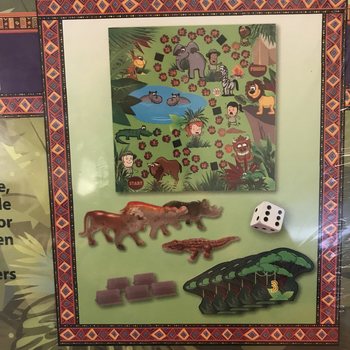 Stoln&iacute; hra JUNGLE SAFARI - ZA HUBIČKU (6 ks)