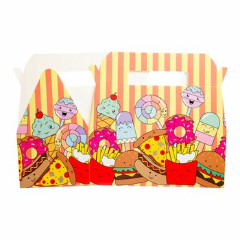 Menu boxy na fastfood - 22,5 x 12 x 9,5 cm (24 kusů)
