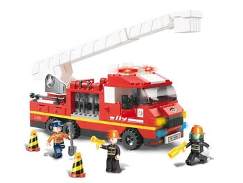 Sluban Hasičsk&yacute; vůz s žebř&iacute;kem M38-B0221 (1 ks)