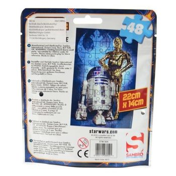 STAR WARS PUZZLE V BLINDBAGU 22 X 14 CM (8 ks)