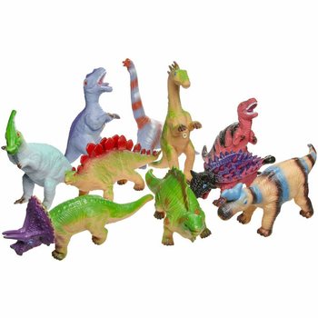 Svět dinosaurů: Velk&eacute; figurky dinosaurů - Mix v displeji (12 ks)