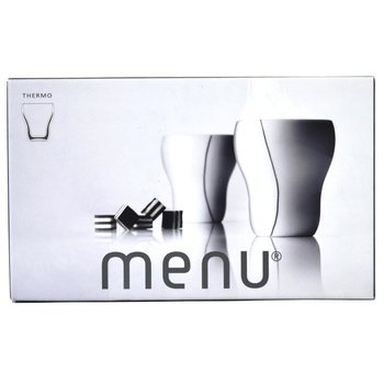 MENU - TERMOHRNEK BLACK CONTOUR STŘEDNÍ 320 ML, SADA 2 KS